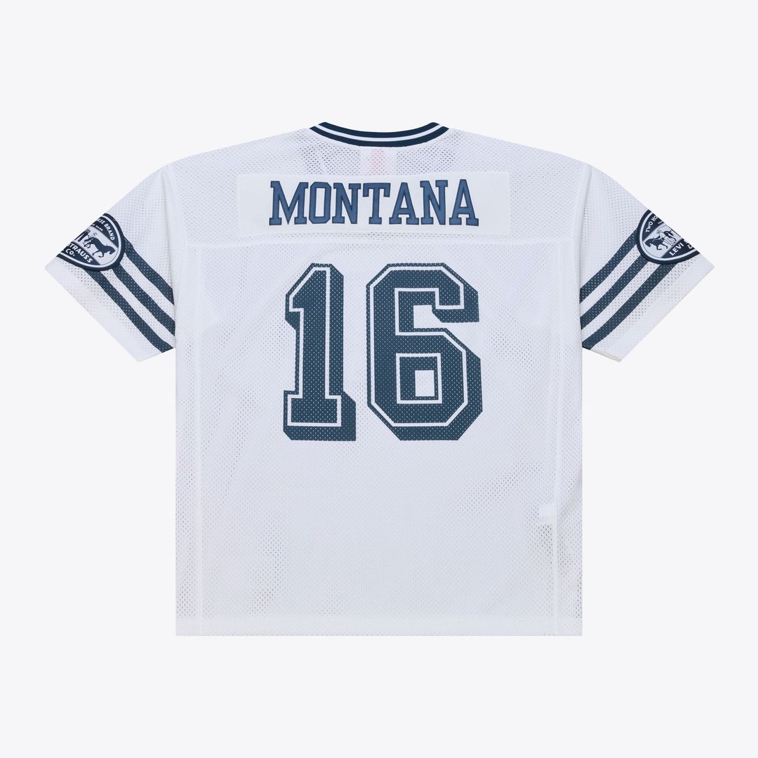 Joe Montana San Francisco 49ers x Levi's Unisex Legacy Jersey - White