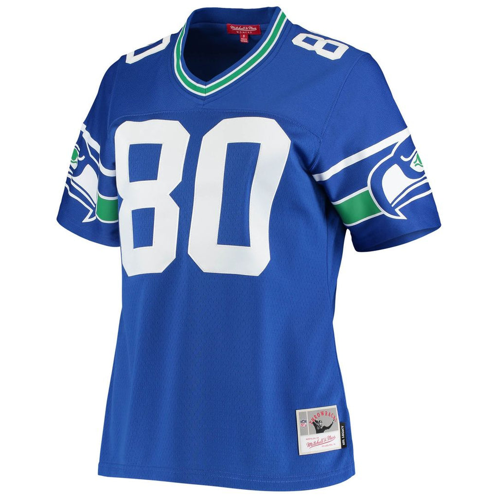 Steve Largent Seattle Seahawks Women's 1985 Legacy Replica Jersey - Royal