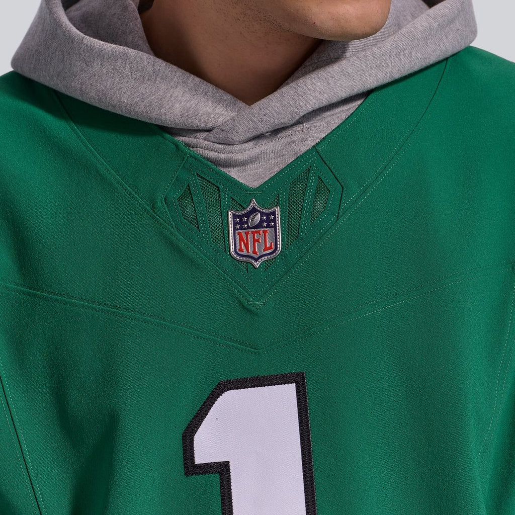 Jalen Hurts Philadelphia Eagles Alternate Vapor F.U.S.E. Elite Jersey - Kelly Green