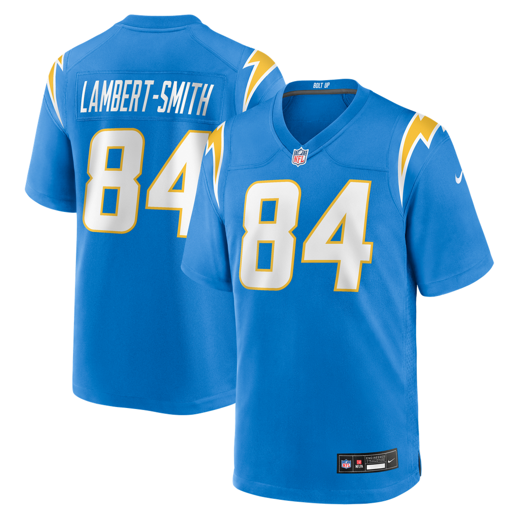 KeAndre Lambert - Smith Los Angeles Chargers Team Game Jersey - Powder Blue