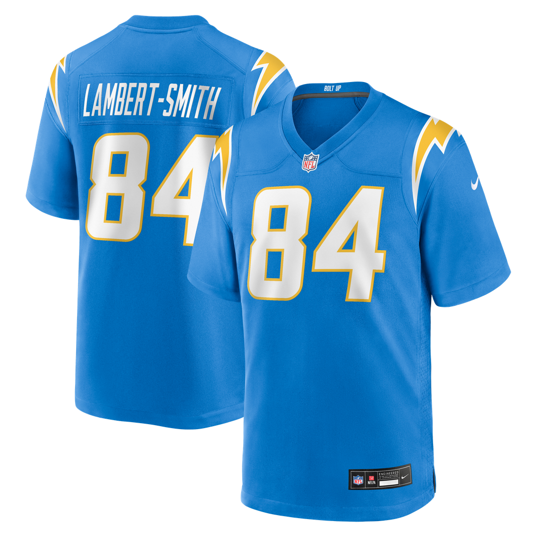 KeAndre Lambert - Smith Los Angeles Chargers Team Game Jersey - Powder Blue