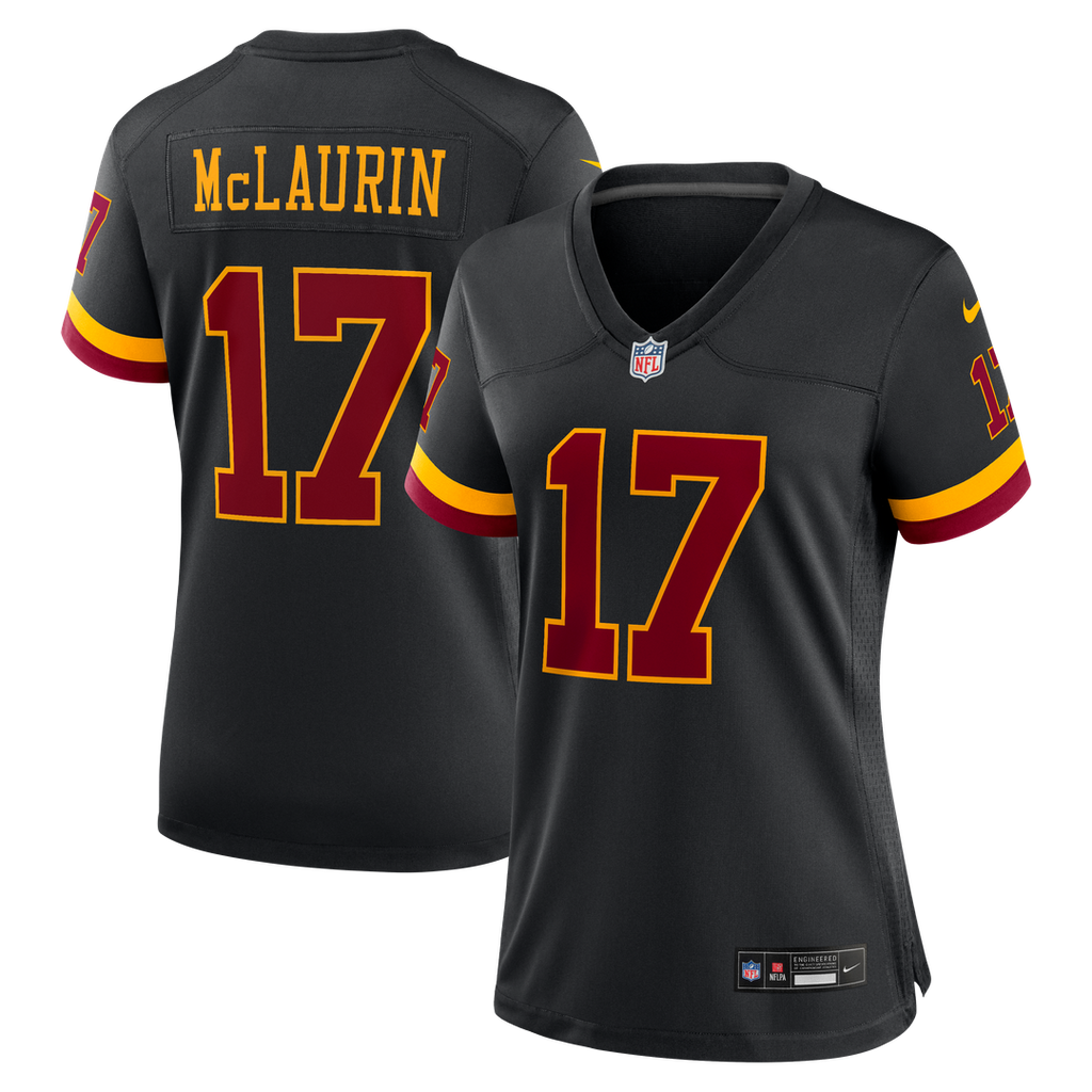 Terry McLaurin Washington Commanders Women's Hail Raiser Alternate Game Jersey - Black
