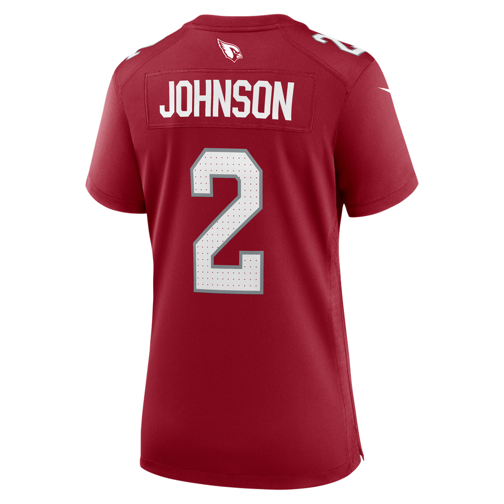 Will Johnson Arizona Cardinals Women's Team Game Jersey - Cardinal
