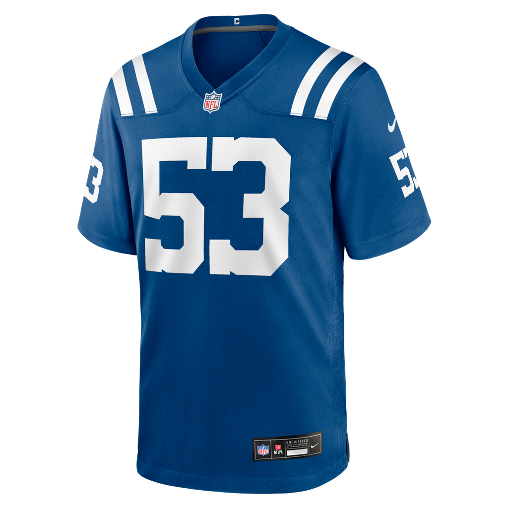 CJ Allen Indianapolis Colts Team Game Jersey - Royal