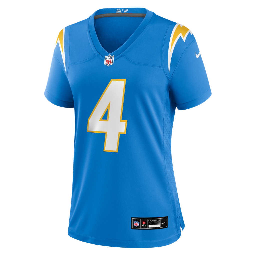 Tarheeb Still Los Angeles Chargers Women's Team Game Jersey - Powder Blue