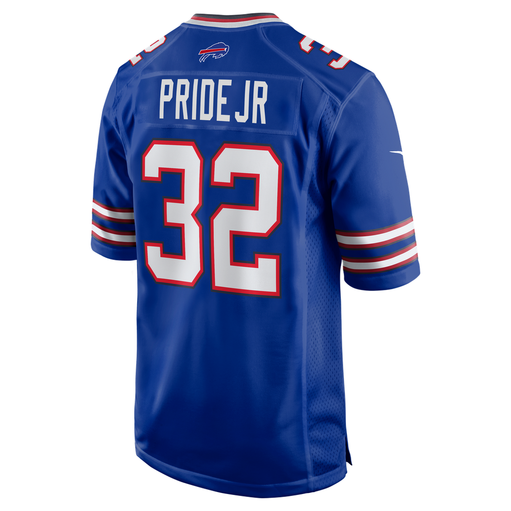 Toriano Pride Jr. Buffalo Bills Team Game Jersey - Royal