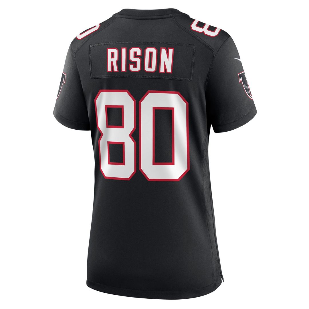 Andre Rison Atlanta Falcons Women's Retired Player Jersey - Black