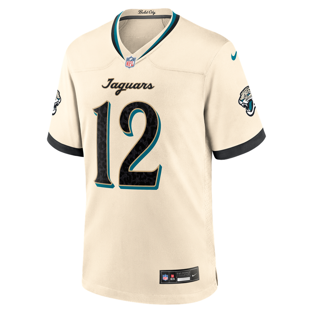Travis Hunter Jacksonville Jaguars 2026 Rivalries Collection Game Jersey - Natural