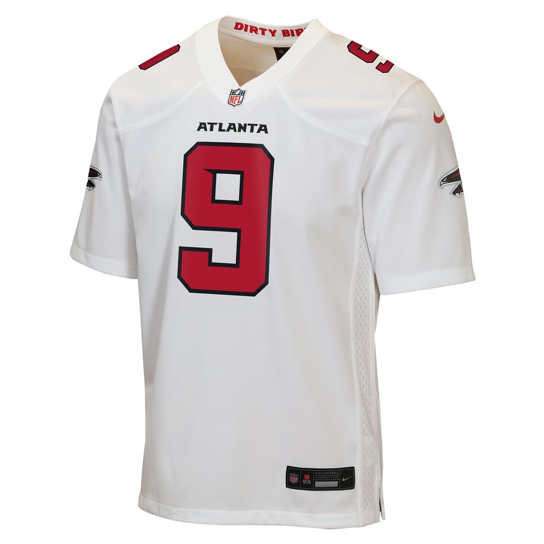 Michael Penix Jr. Atlanta Falcons Youth Game Jersey - White