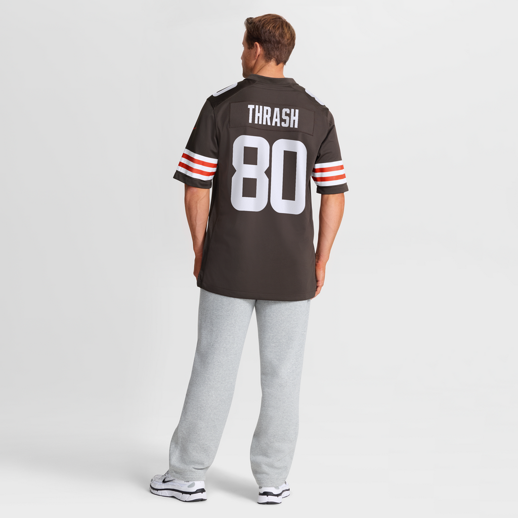 Jamari Thrash Cleveland Browns Team Game Jersey - Brown