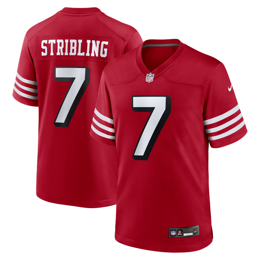 De'Zhaun Stribling San Francisco 49ers Alternate Game Jersey - Scarlet