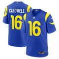 Matthew Caldwell Los Angeles Rams Team Game Jersey - Royal