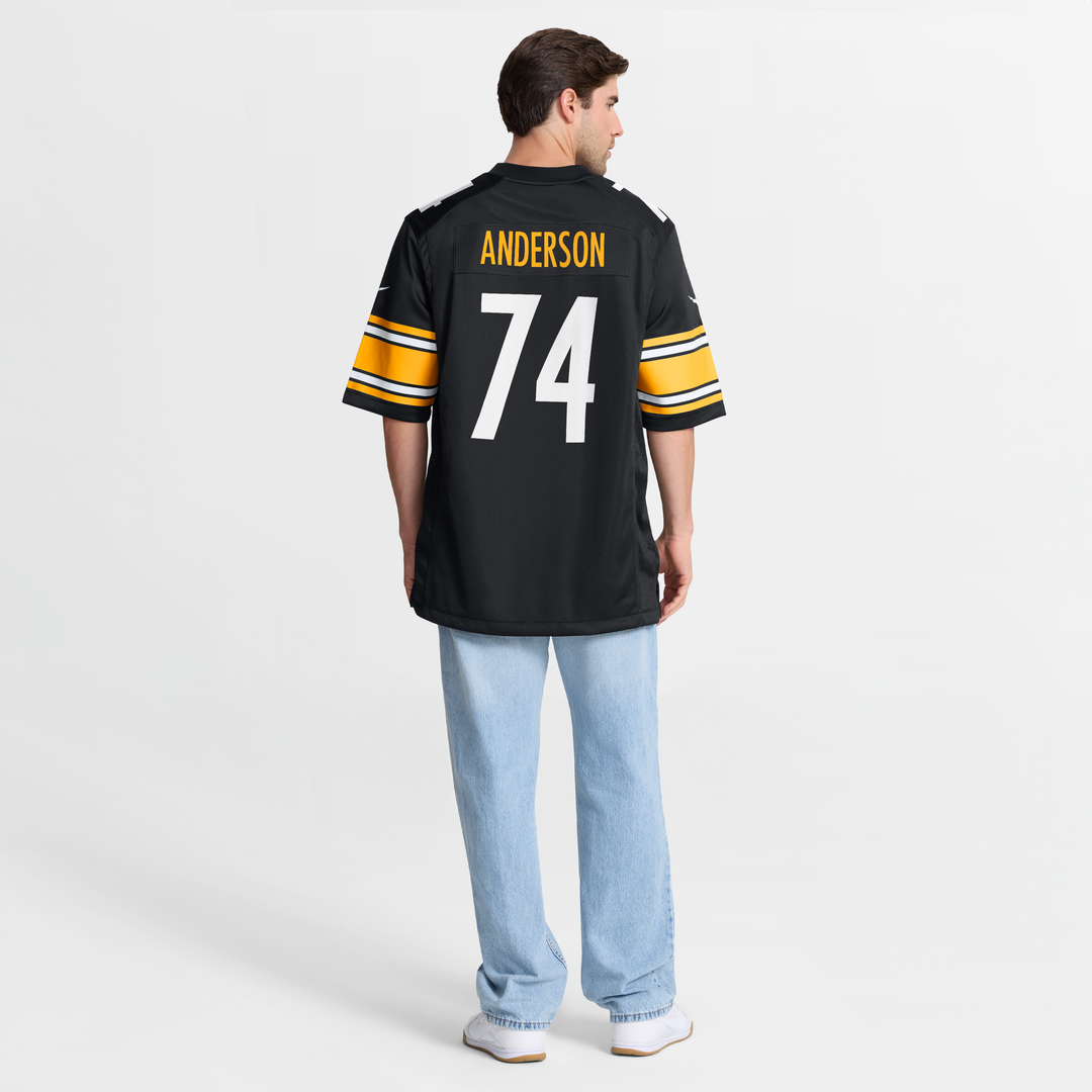 Spencer Anderson Pittsburgh Steelers Game Jersey - Black