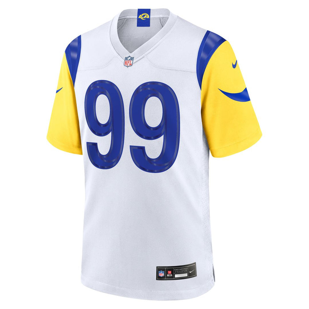 Aaron Donald Los Angeles Rams Game Jersey - Royal