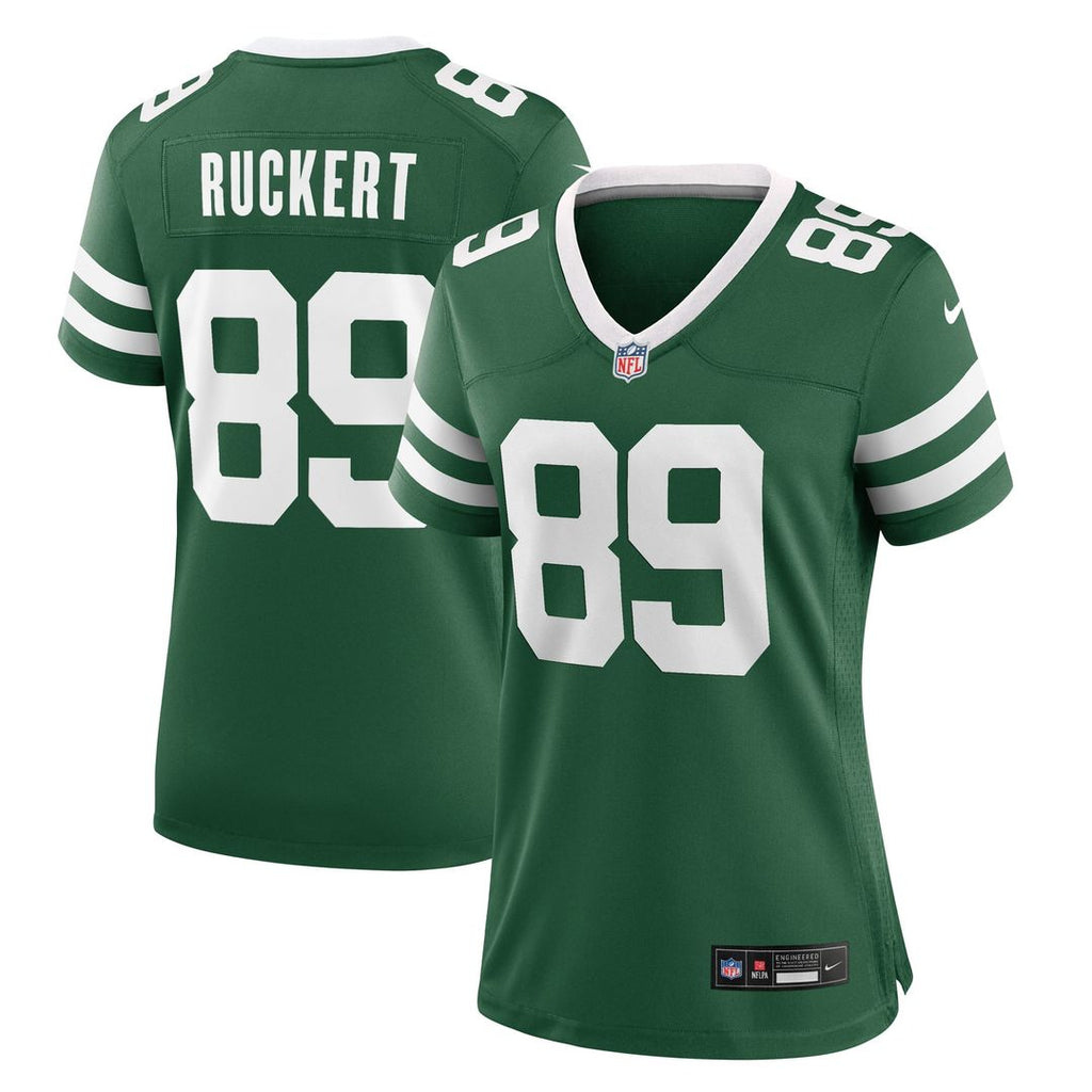 Jeremy Ruckert New York Jets Women's Game Jersey - Legacy Green