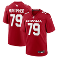 PJ Mustipher Arizona Cardinals Team Game Jersey - Cardinal