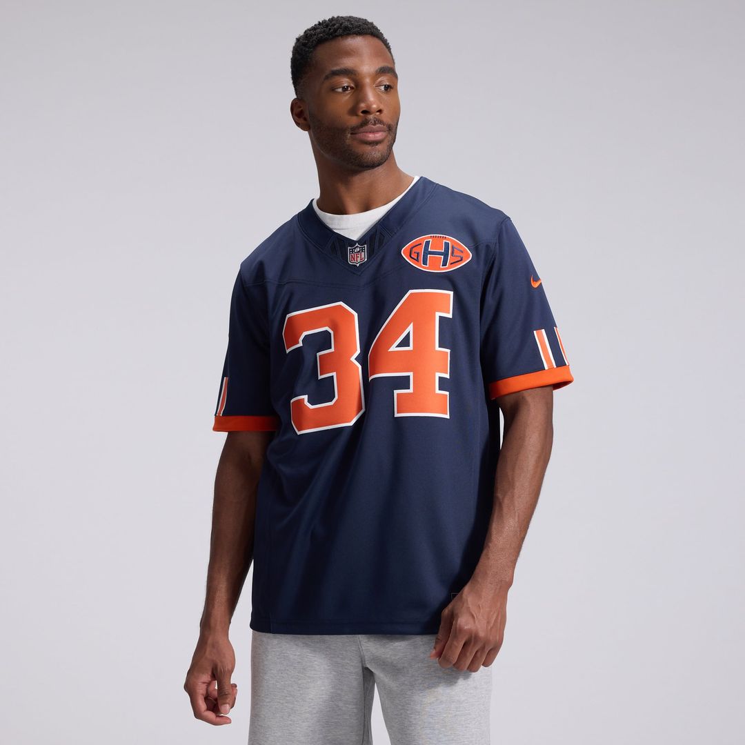 Walter Payton Chicago Bears 2026 Rivalries Collection Stitched Limited Jersey - Navy