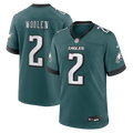 Tariq Woolen Philadelphia Eagles Team Game Jersey - Midnight Green