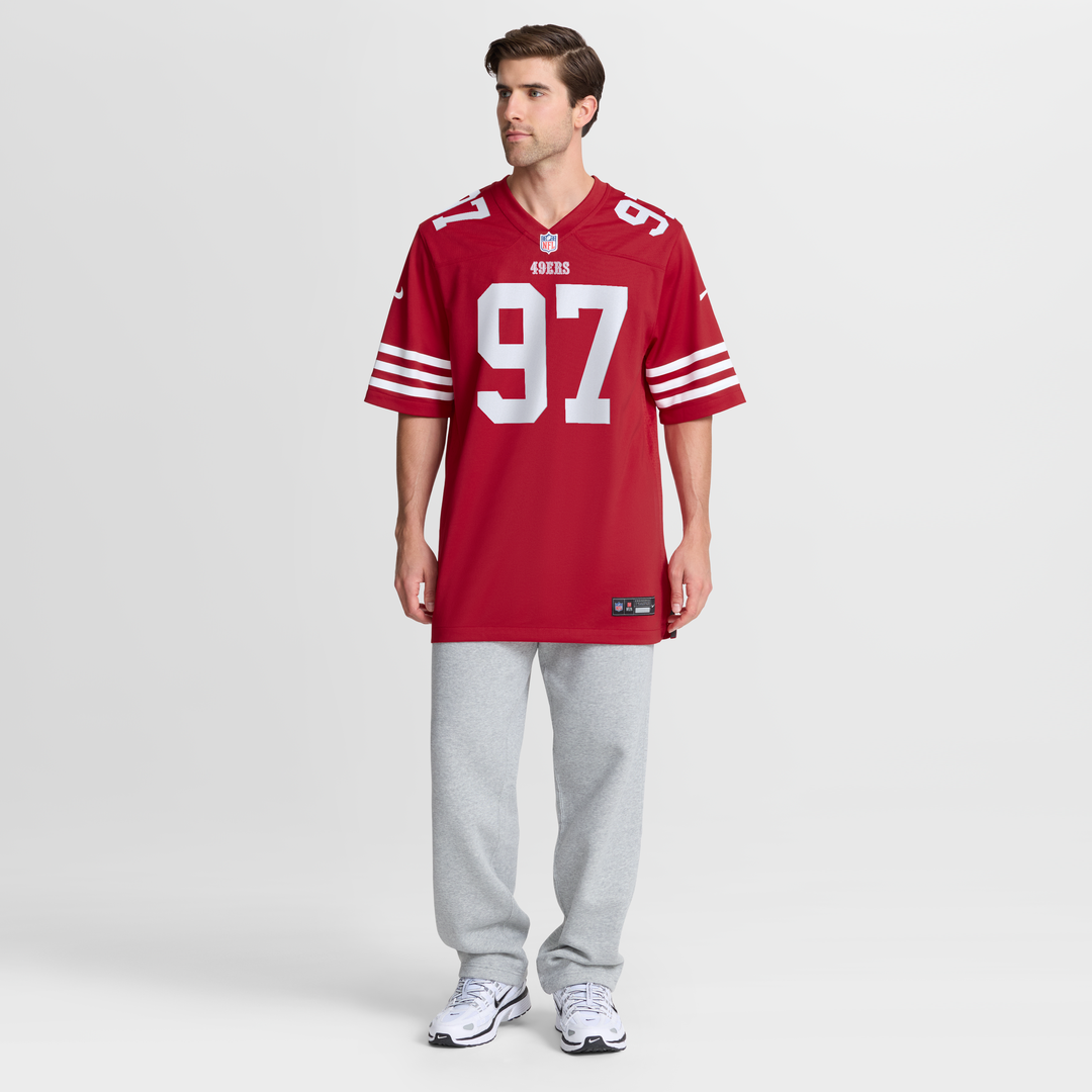 Nick Bosa San Francisco 49ers Team Game Jersey - Scarlet
