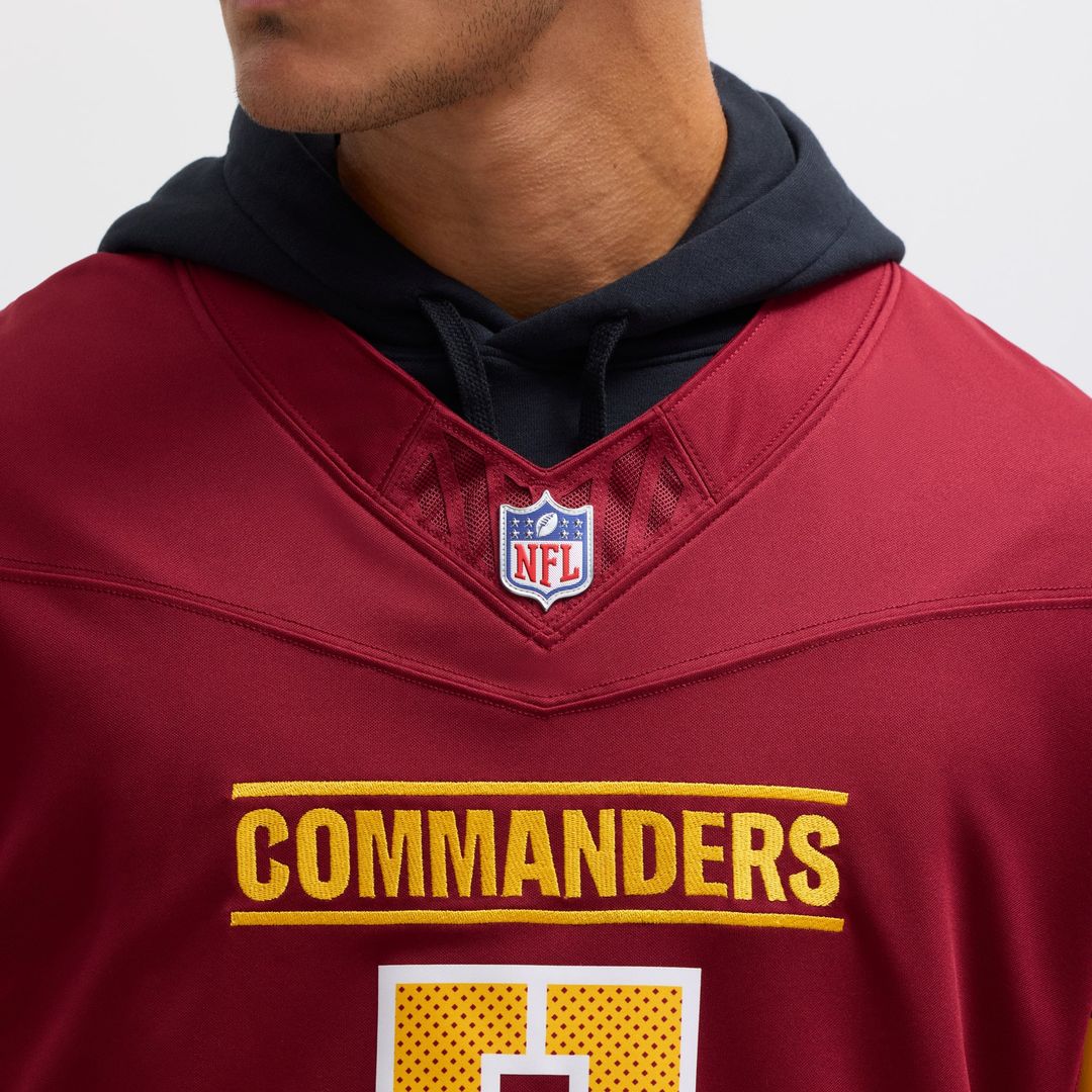 Jayden Daniels Washington Commanders Vapor F.U.S.E. Limited Super Bowl Era Jersey - White