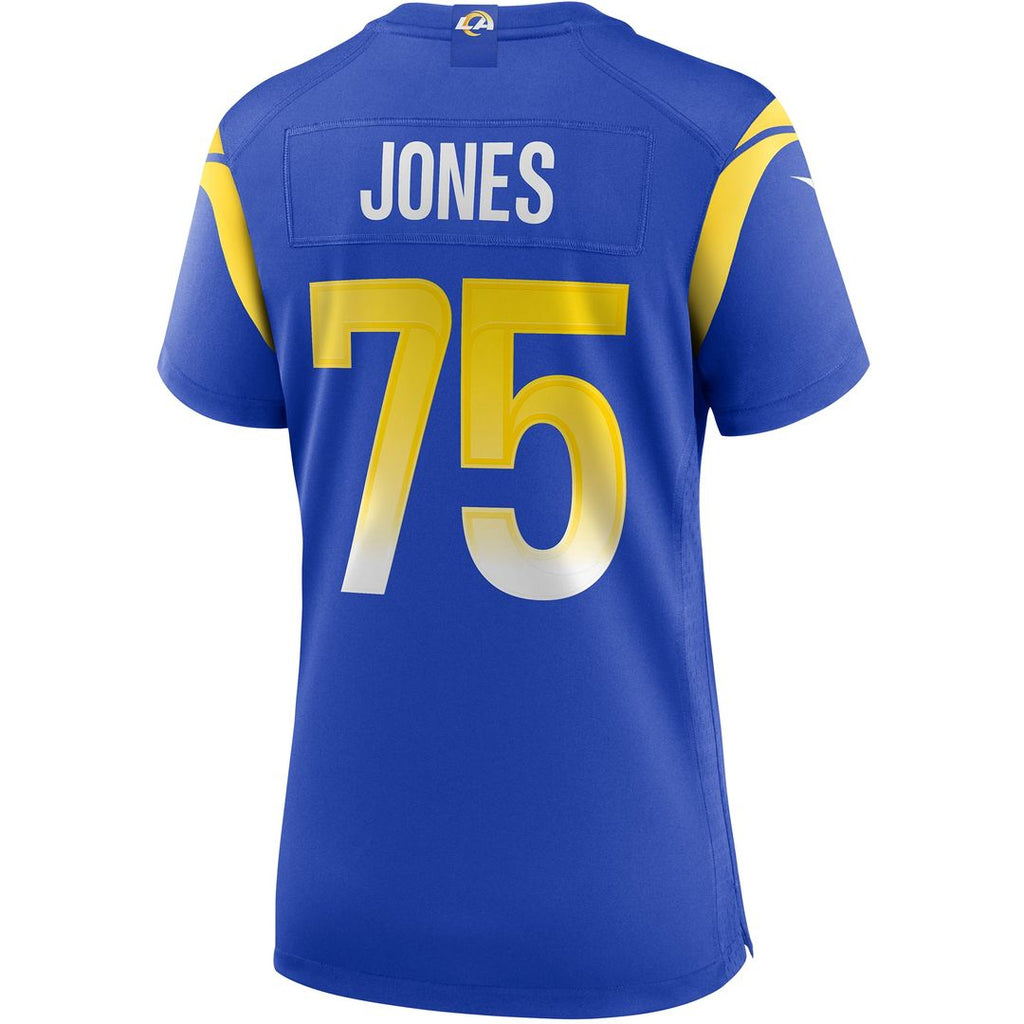 Deacon Jones Los Angeles Rams Women's Game Retired Player Jersey - Royal