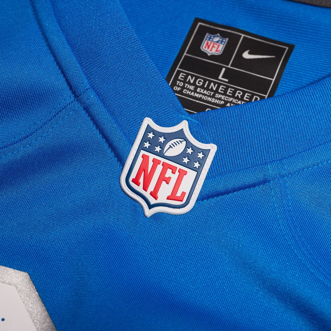 Malcolm Rodriguez Detroit Lions Game Jersey - Blue