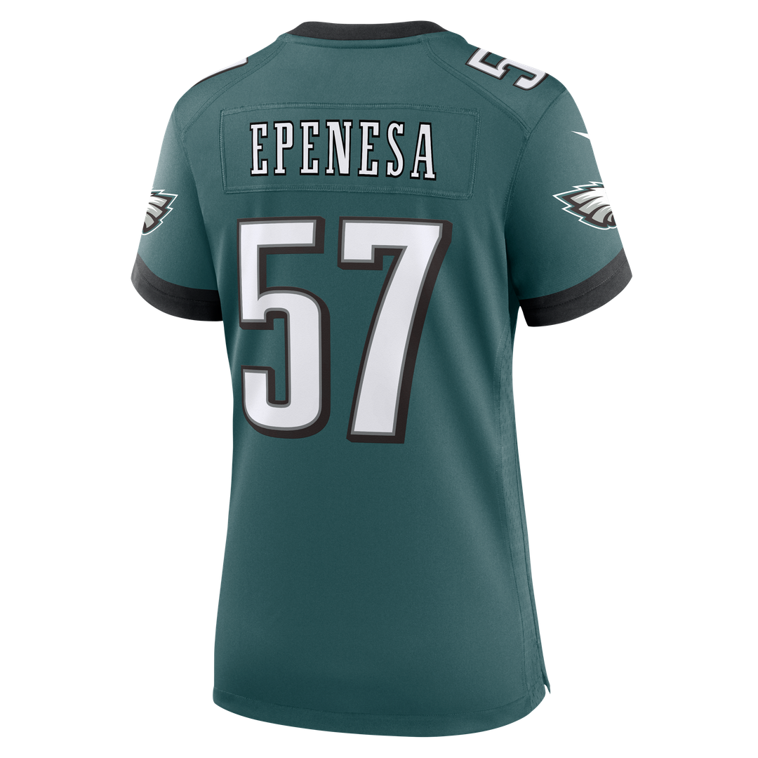 A.J. Epenesa Philadelphia Eagles Women's Team Game Jersey - Midnight Green