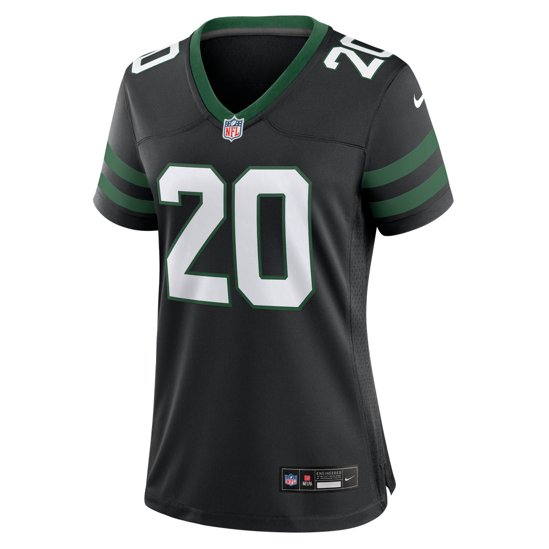 Breece Hall New York Jets Women's Alternate Game Jersey - Legacy Black
