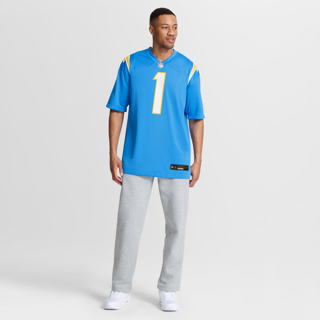 Quentin Johnston Los Angeles Chargers Alternate Charger Power Game Player Jersey - Gold
