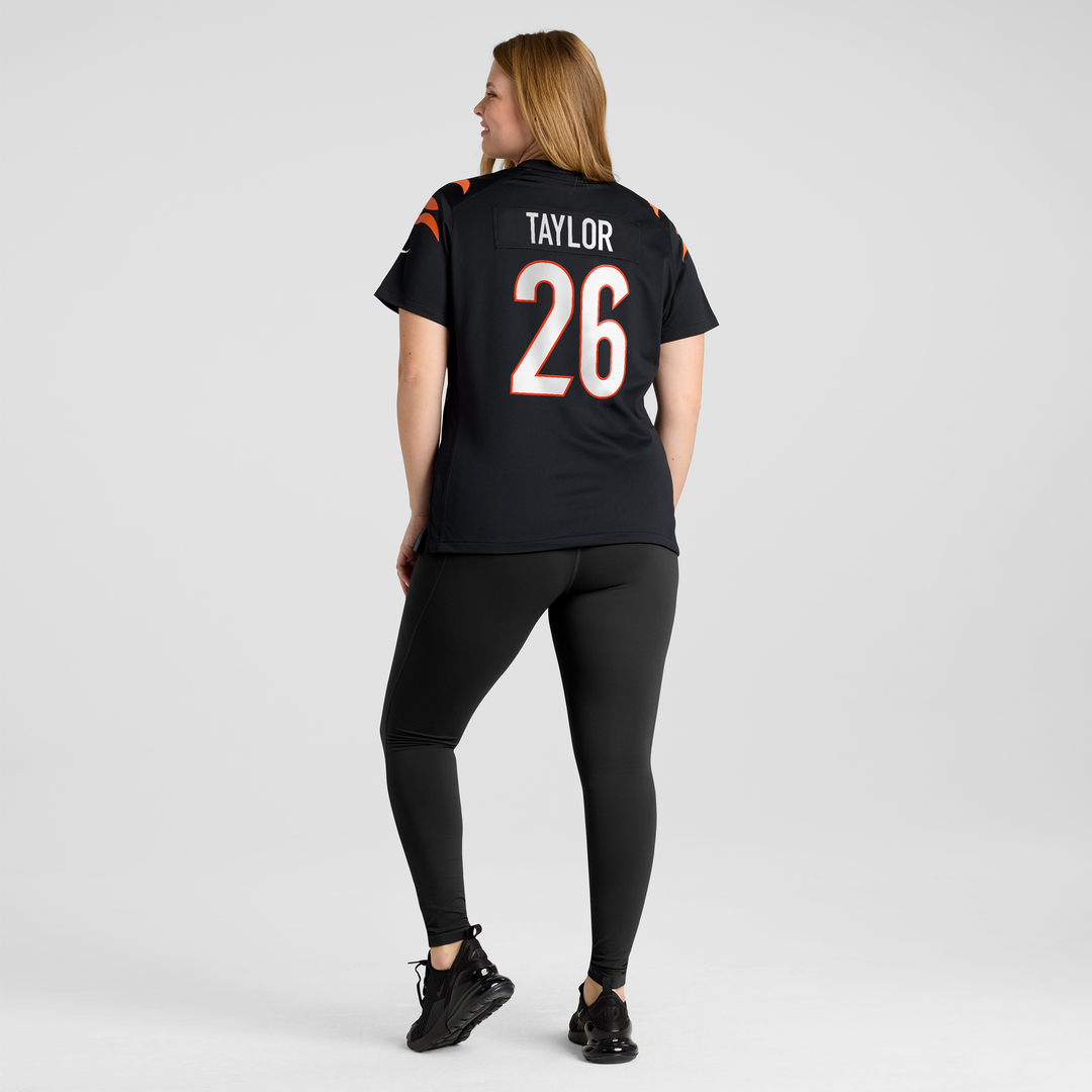 Ja'Sir Taylor Cincinnati Bengals Women's Team Game Jersey - Black