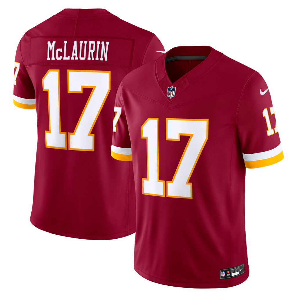 Terry McLaurin Washington Commanders Team Vapor F.U.S.E. Stitched Limited Jersey - Burgundy