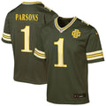 Micah Parsons Green Bay Packers Youth 2026 Rivalries Collection Game Jersey - Green