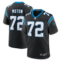 Taylor Moton Carolina Panthers Team Game Jersey - Black