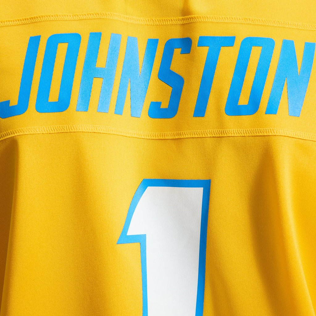 Quentin Johnston Los Angeles Chargers Alternate Charger Power Game Player Jersey - Gold