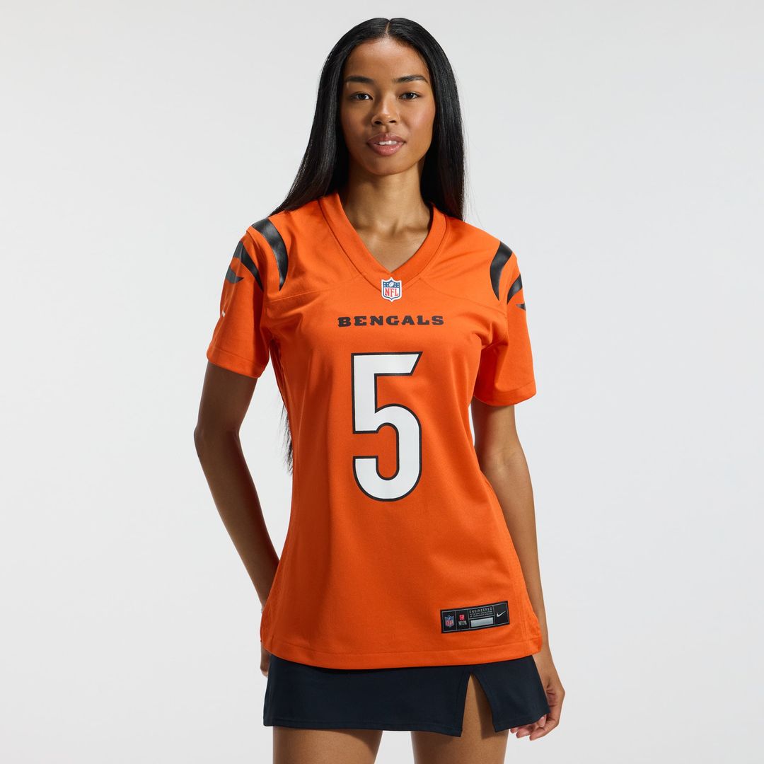 Tee Higgins Cincinnati Bengals Women's Alternate Game Jersey - Orange