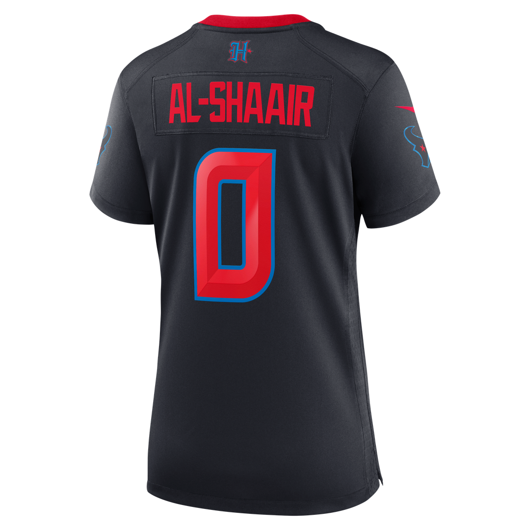 Azeez Al - Shaair Houston Texans Women's Alternate Game Jersey - Navy
