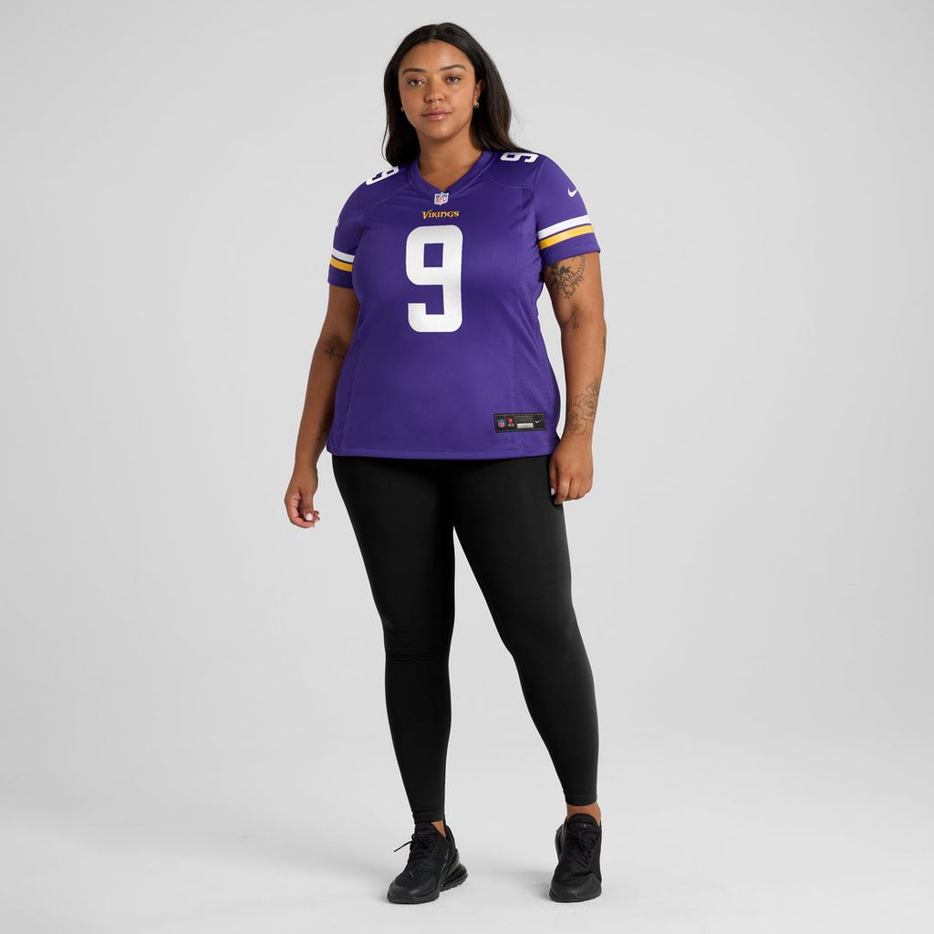 J.J. McCarthy Minnesota Vikings Women's Alternate Game Player Jersey - White