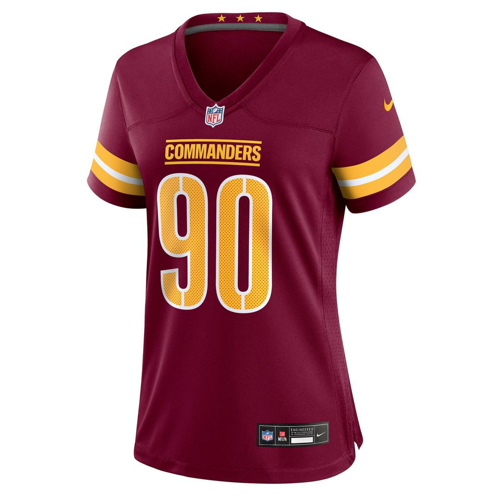 Javontae Jean - Baptiste Washington Commanders Women's Team Game Jersey - Burgundy