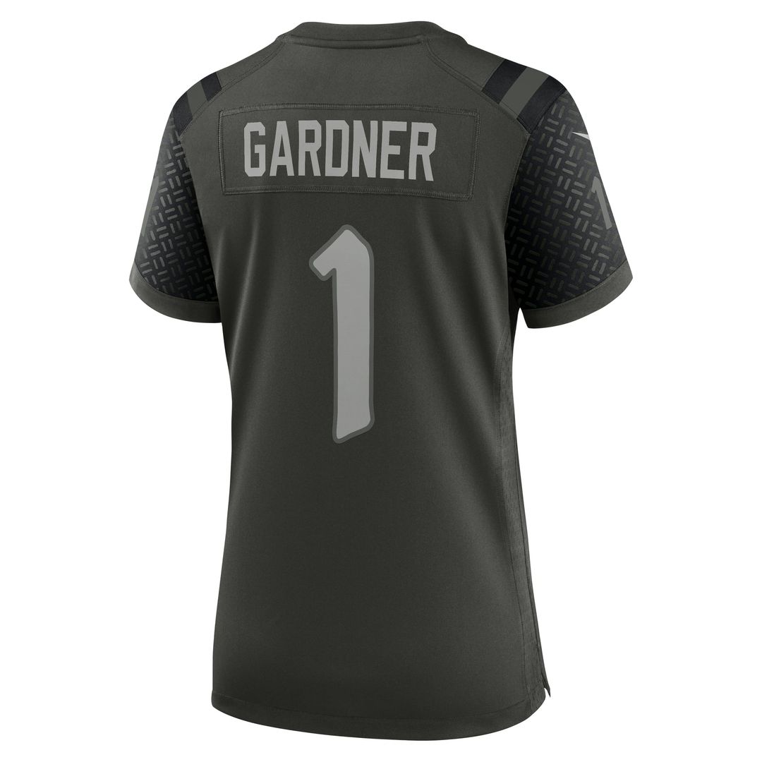 Ahmad Sauce Gardner New York Jets Women's Rivalries Collection Game Jersey - Green