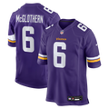 Dwight McGlothern Minnesota Vikings Team Game Jersey - Purple