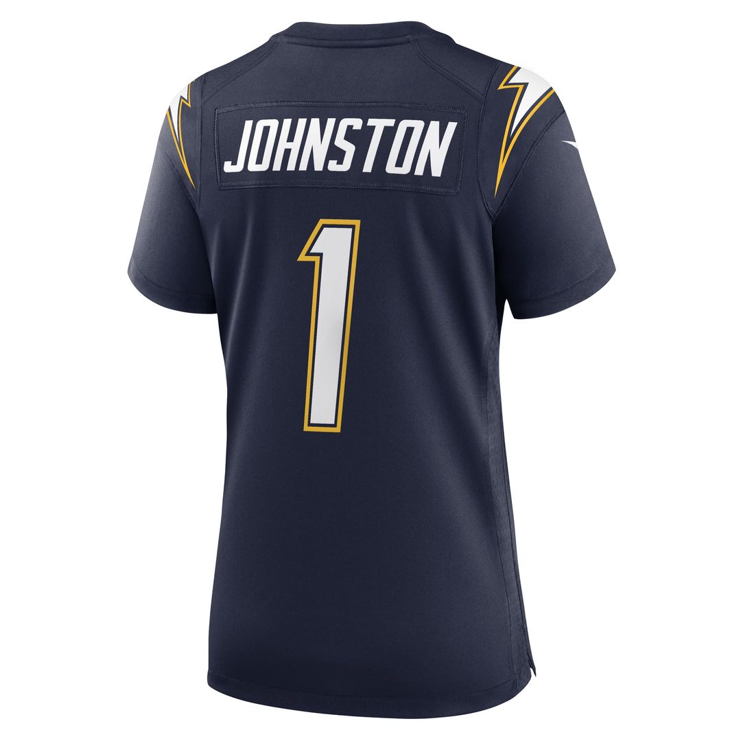 Quentin Johnston Los Angeles Chargers Women's Alternate Super Chargers Game Jersey - Navy