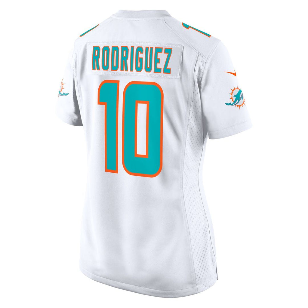 Jacob Rodriguez Miami Dolphins Women's Team Game Jersey - Aqua