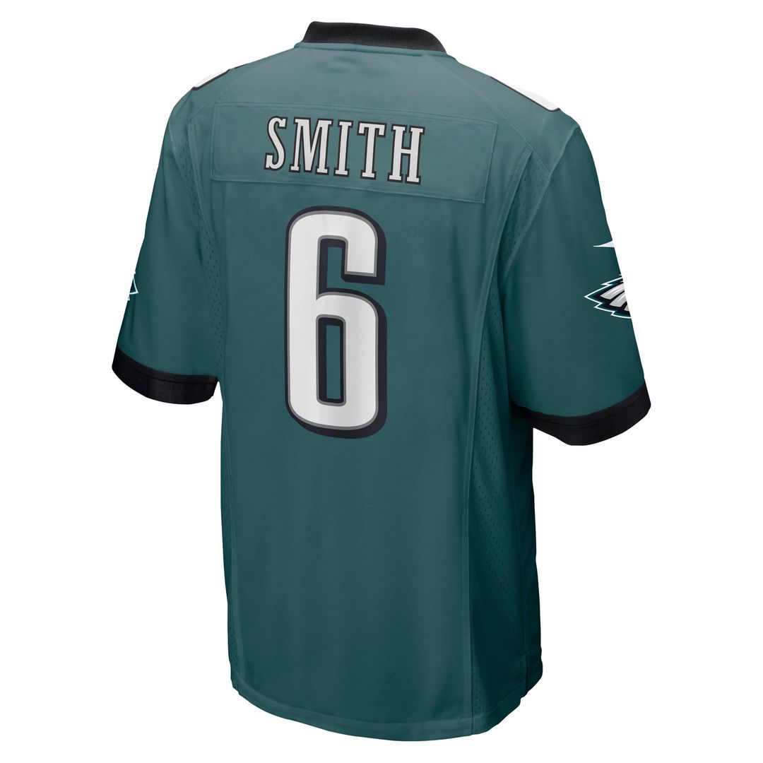 DeVonta Smith Philadelphia Eagles Player Game Jersey - Midnight Green