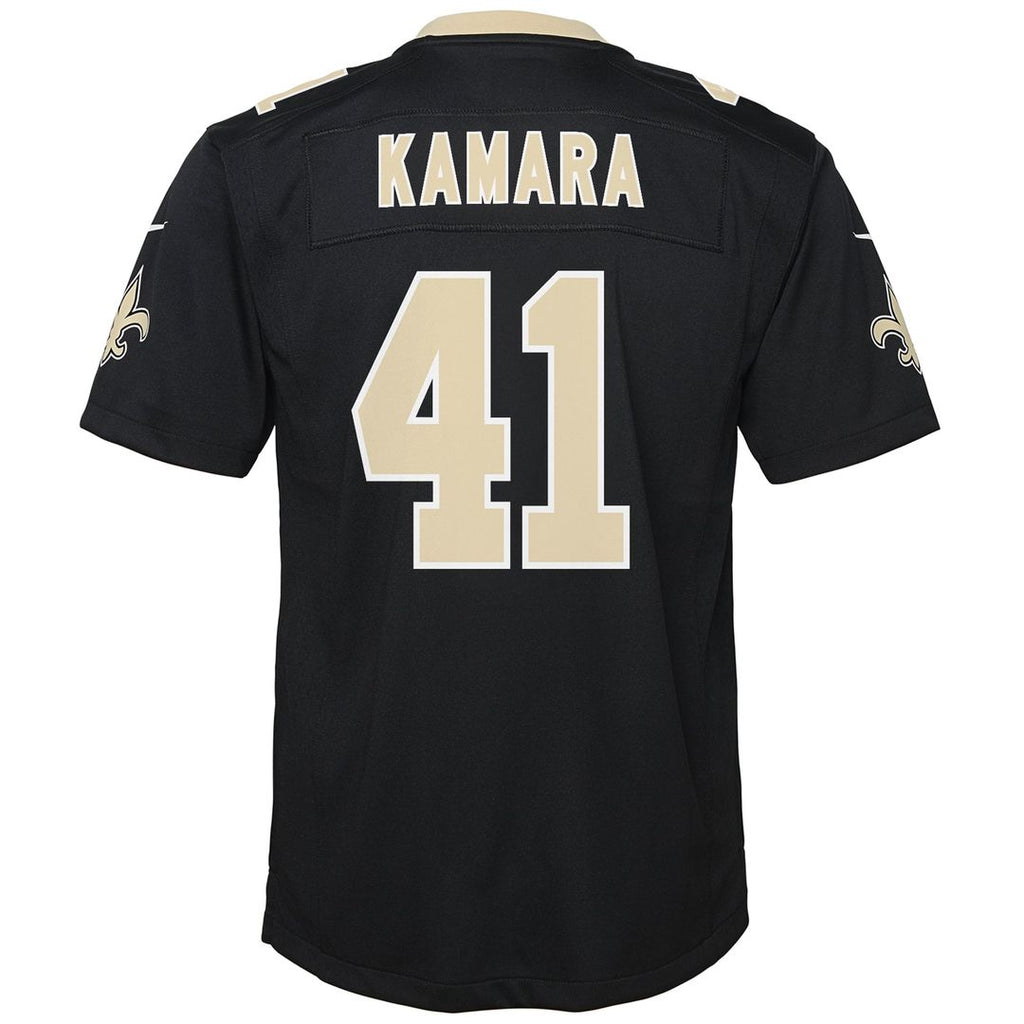 Alvin Kamara New Orleans Saints Youth Game Jersey - Black