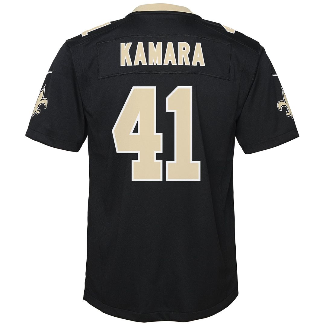 Alvin Kamara New Orleans Saints Youth Game Jersey - Black
