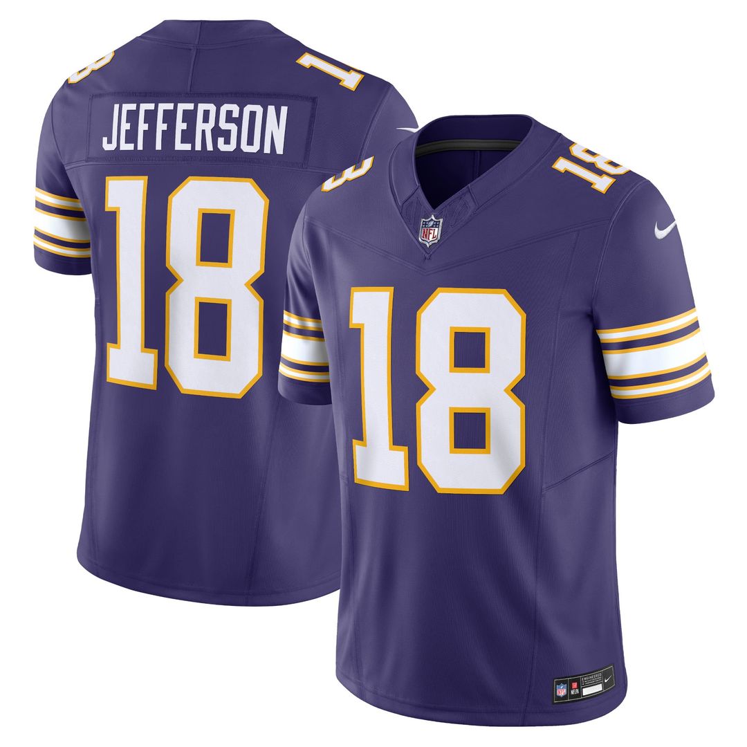 Justin Jefferson Minnesota Vikings Vapor F.U.S.E. Limited Jersey - White
