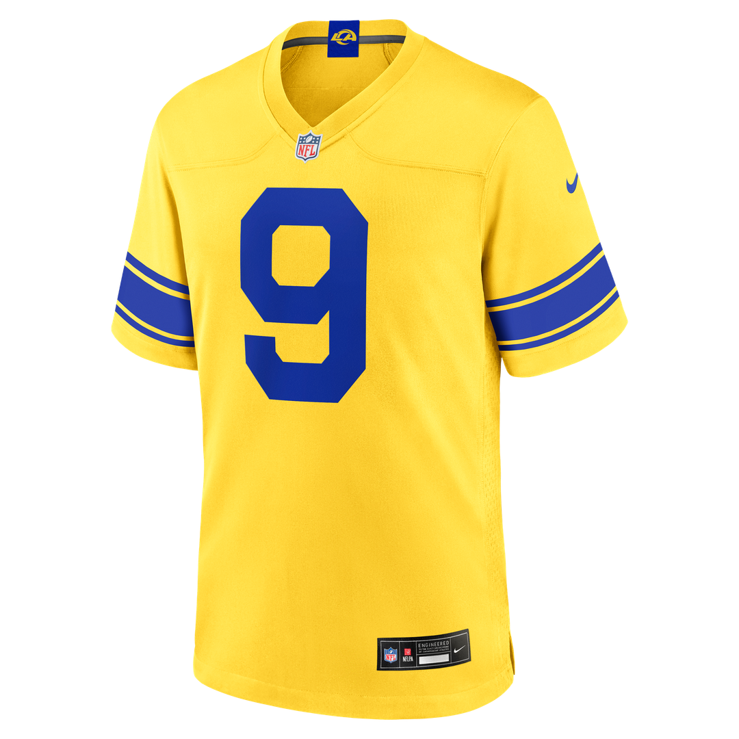Matthew Stafford Los Angeles Rams Classic Sol Game Jersey