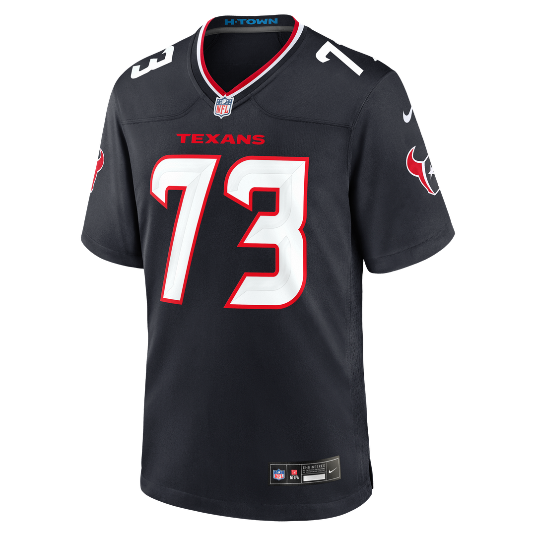 Derrick Graham Houston Texans Team Game Jersey - Navy