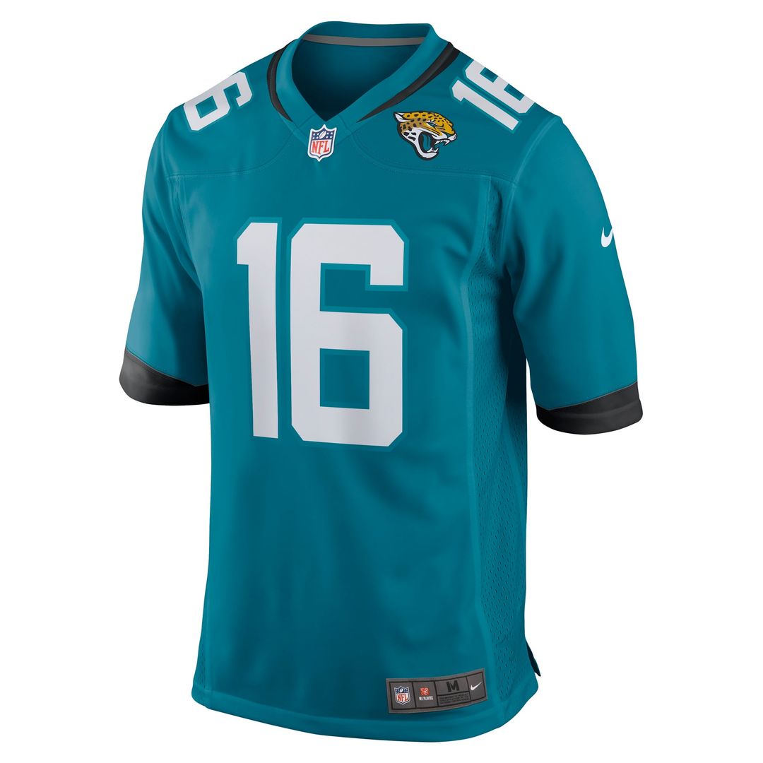 Trevor Lawrence Jacksonville Jaguars Youth Game Jersey - Teal