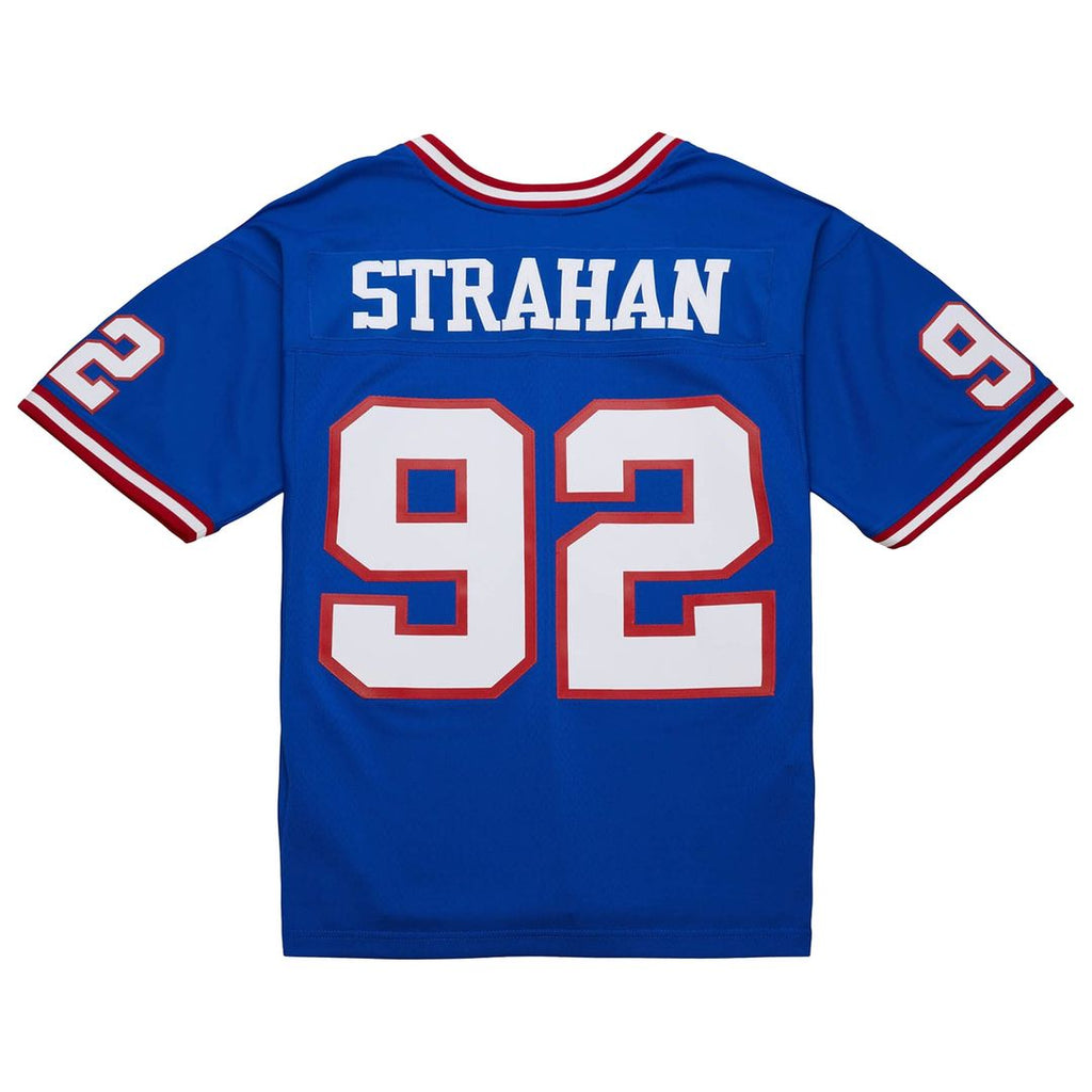 Michael Strahan New York Giants Big & Tall 1993 Retired Player Replica Jersey - Royal